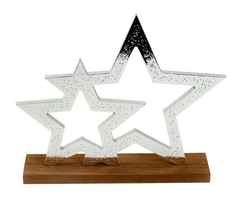 Picture of STARS WITH WOODEN BASE